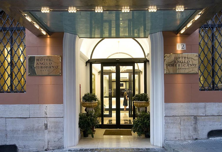 Hotel Anglo Americano Rome Extérieur photo